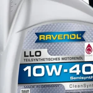 Ofertă limitată RAVENOL RAV LLO 10W‑40 4L – Ulei Motor Semi‑Sintetic Benzină și Diesel